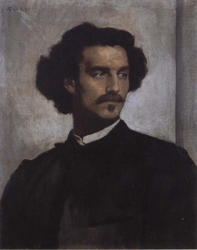 Anselm Feuerbach Self-Portrait china oil painting image